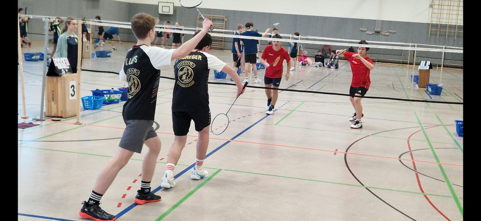 Action in den Farben unseres Sponsors