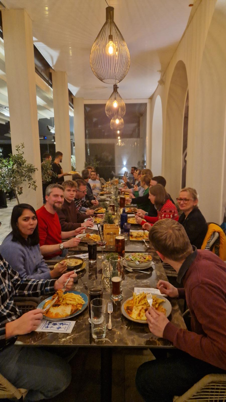 Teilnehmer der Feier